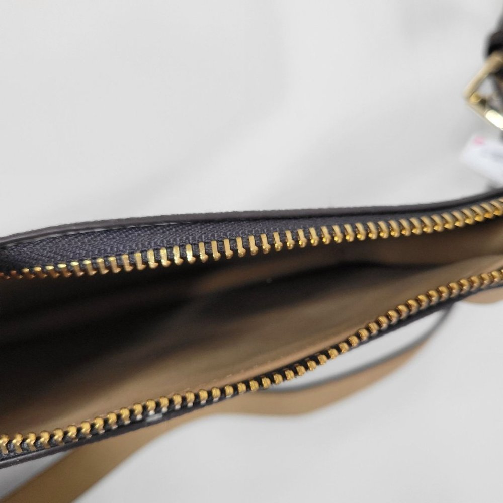 New - MICHAEL KORS Belt Bag with Pull Chain Chocolate Size M - Picture 14 of 16